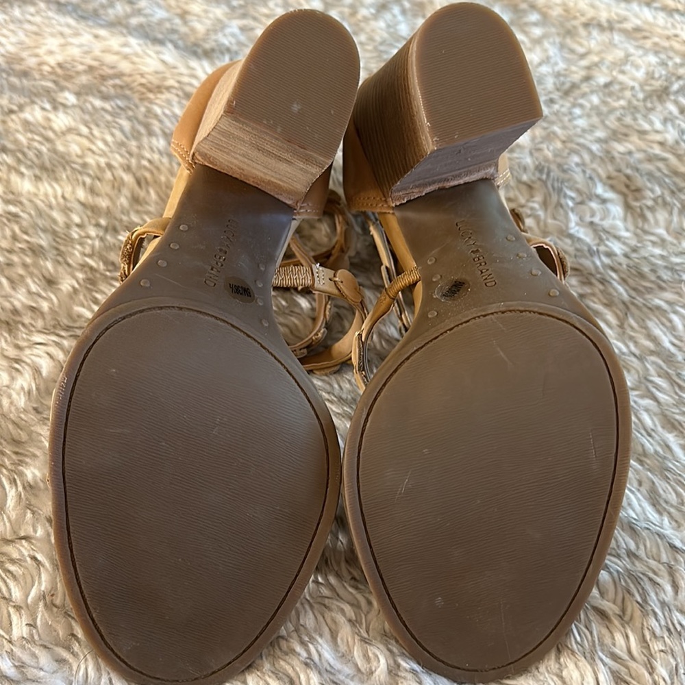 Lucky Brand Leather Heels - Picture 4 of 7